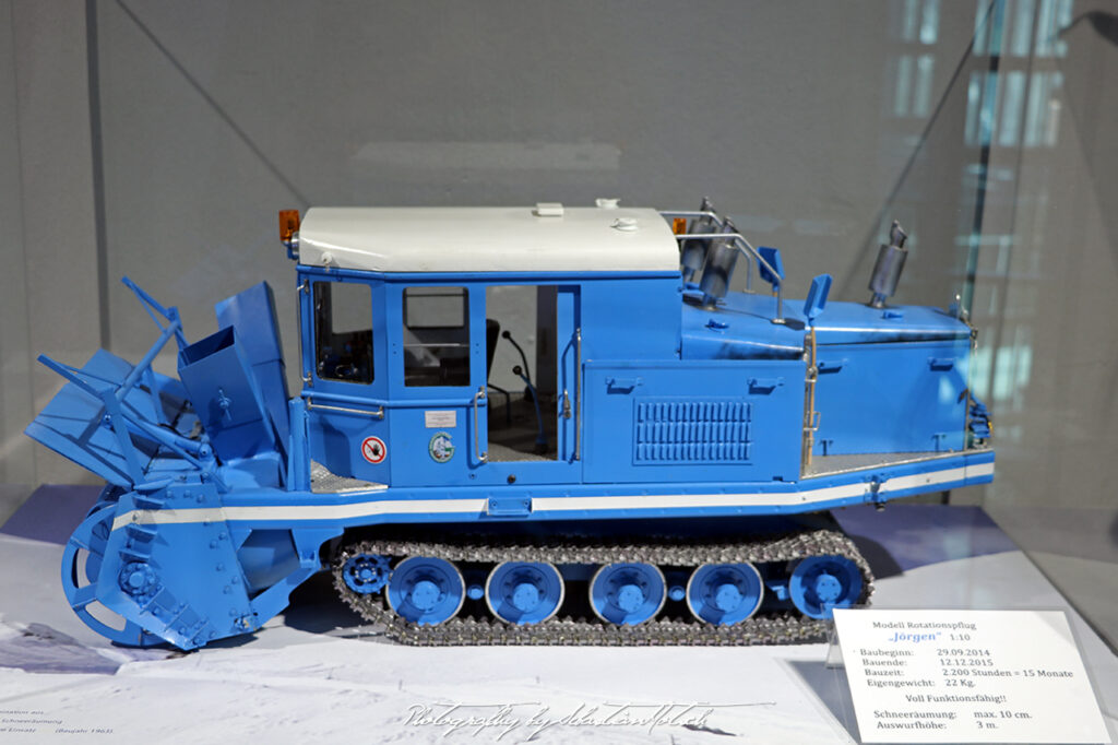 Großglockner Museum Rotationspflug Modell