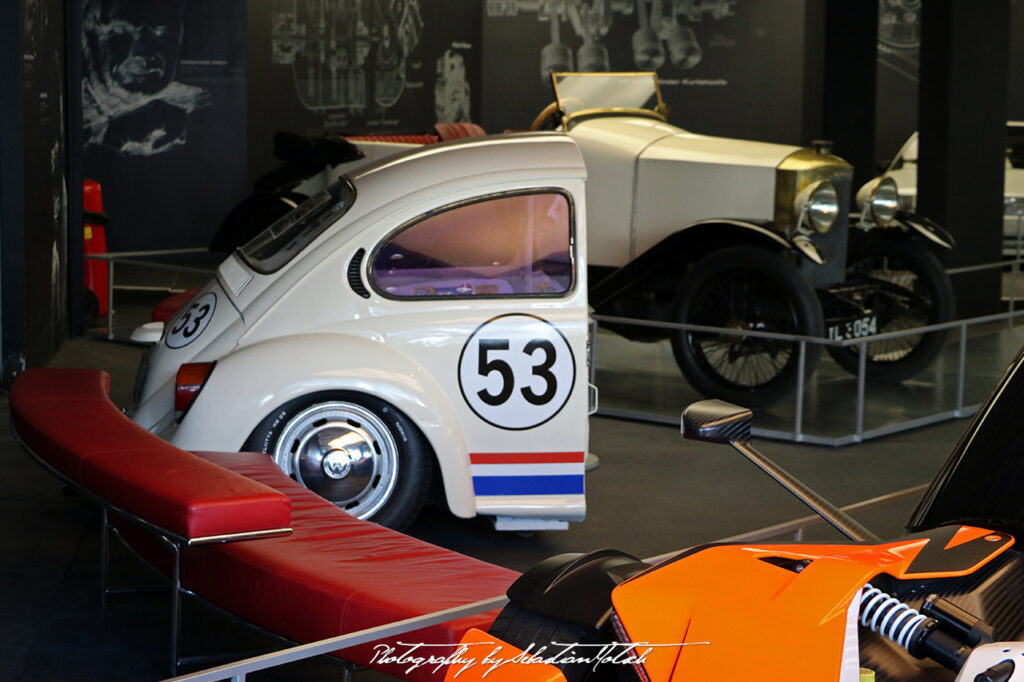 Großglockner Museum Volkswagen Beetle Herbie Couch