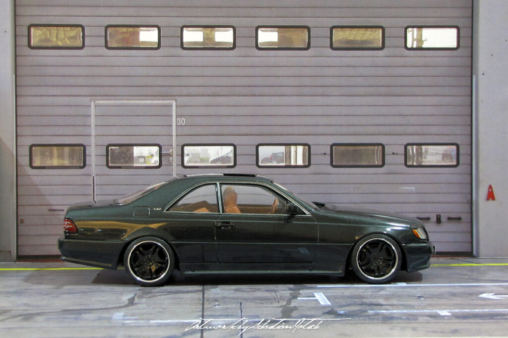 Mercedes-Benz C140 CL600 AMG Scale Model by Sebastian Motsch