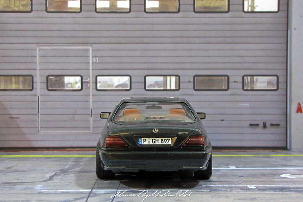 Mercedes-Benz C140 CL600 AMG Scale Model by Sebastian Motsch