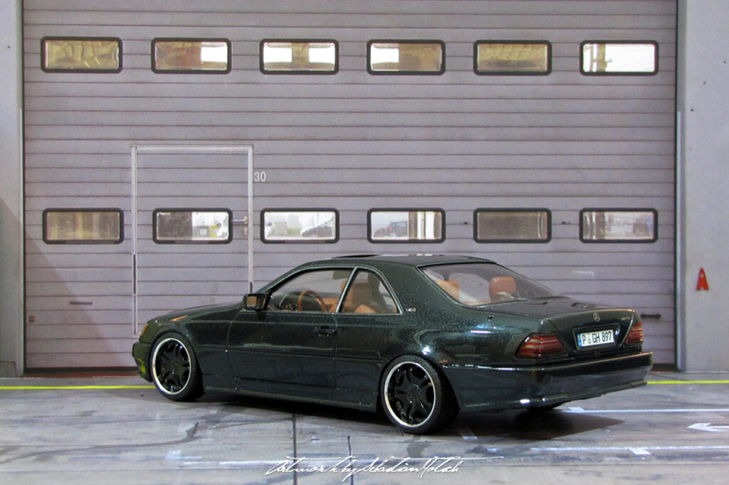 Mercedes-Benz C140 CL600 AMG Scale Model by Sebastian Motsch