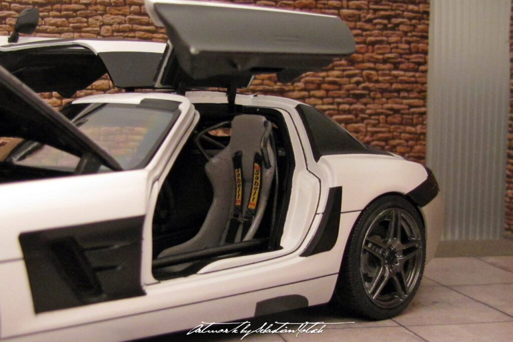 Mercedes-Benz SLS AMG Prototype Scale Model by Sebastian Motsch