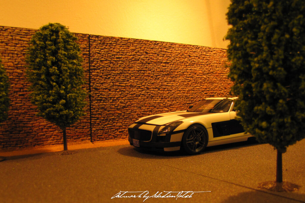 Mercedes-Benz SLS AMG Prototype Scale Model by Sebastian Motsch