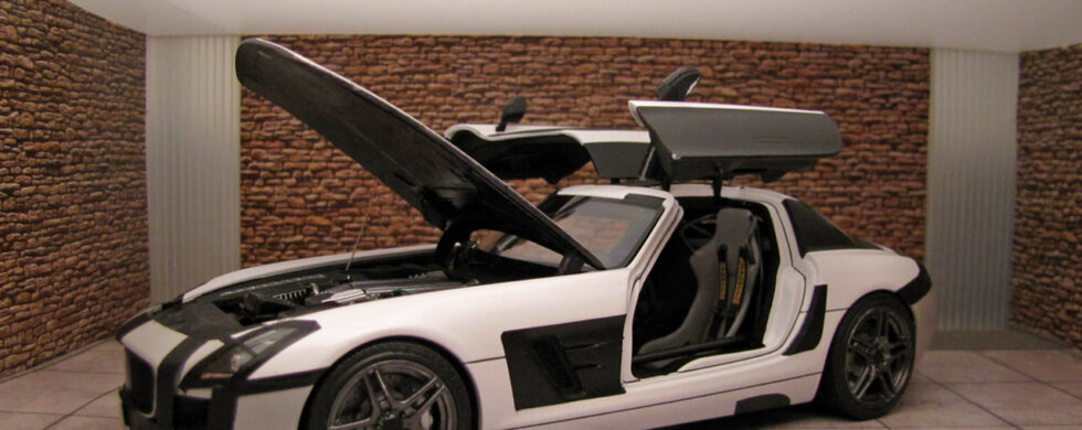 Mercedes-Benz SLS AMG Prototype Scale Model by Sebastian Motsch