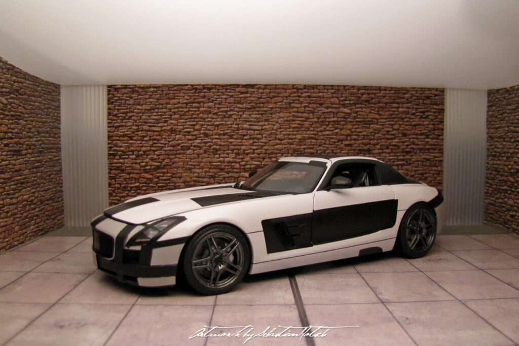 Mercedes-Benz SLS AMG Prototype Scale Model by Sebastian Motsch