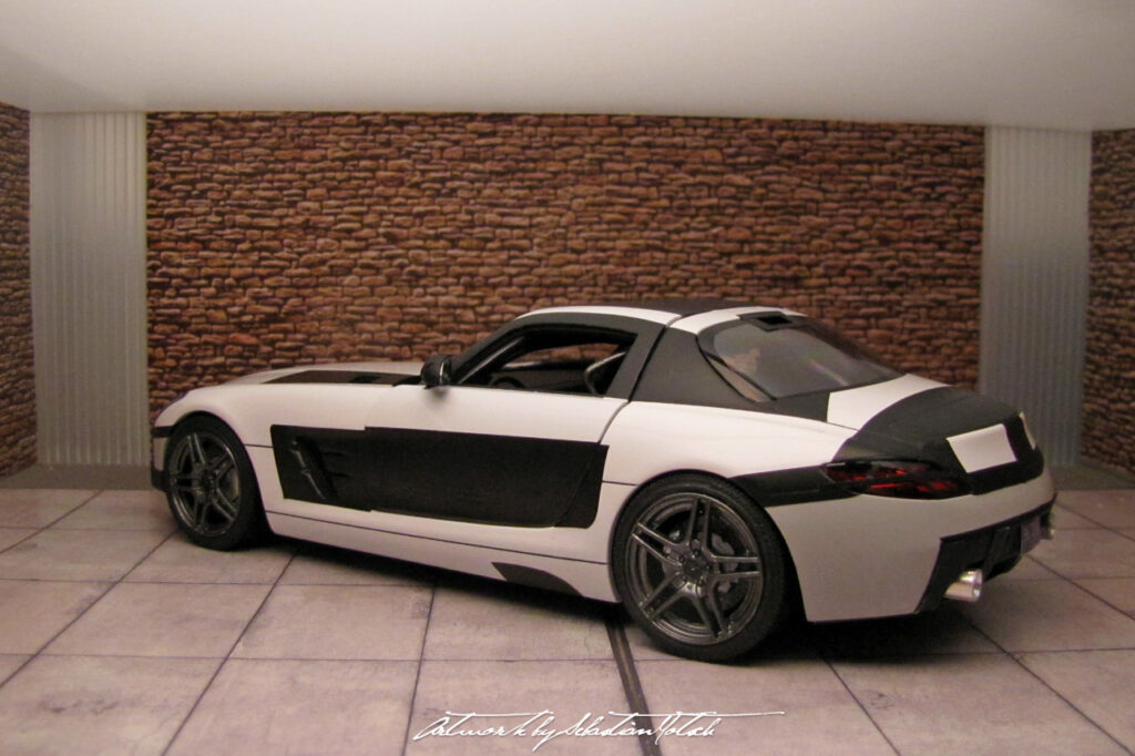 Mercedes-Benz SLS AMG Prototype Scale Model by Sebastian Motsch