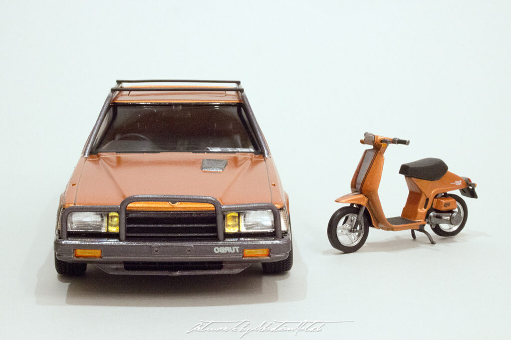 Nissan Leopard TR-X UTE Scale Model by Sebastian Motsch