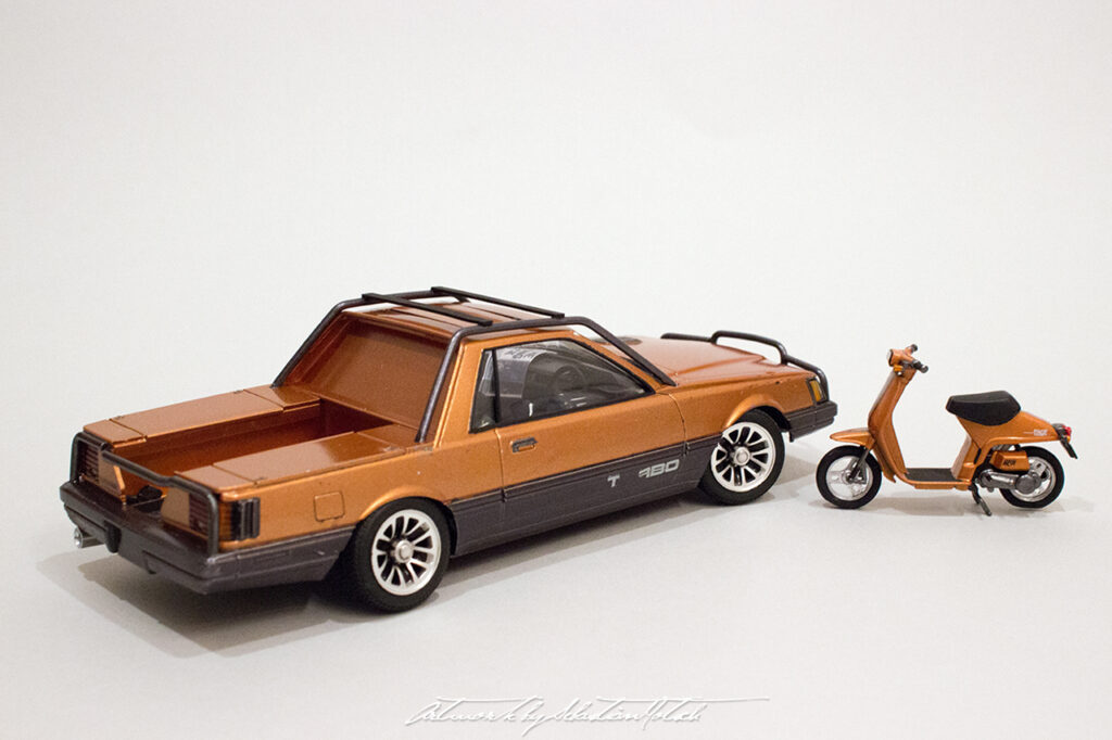 Nissan Leopard TR-X UTE Scale Model by Sebastian Motsch