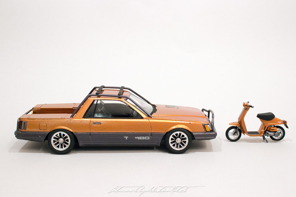 Nissan Leopard TR-X UTE Scale Model by Sebastian Motsch