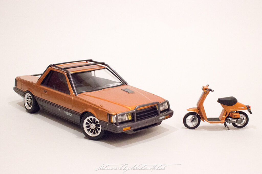 Nissan Leopard TR-X UTE Scale Model by Sebastian Motsch