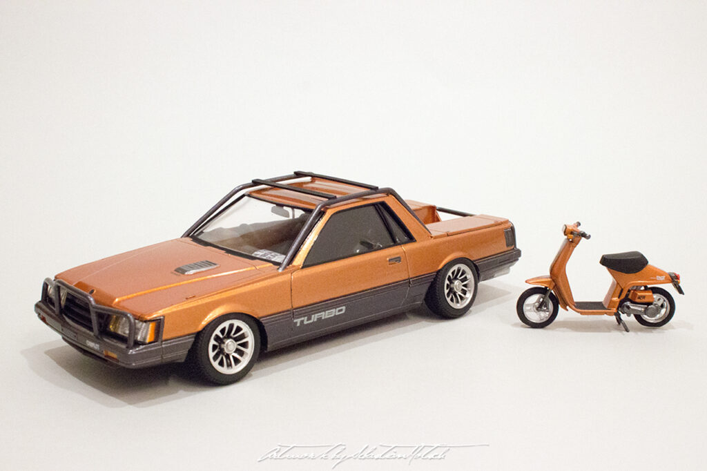 Nissan Leopard TR-X UTE Scale Model by Sebastian Motsch