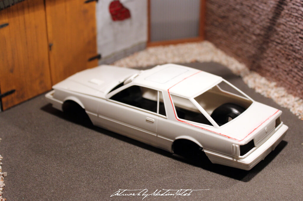 Nissan Leopard TR-X UTE Scale Model by Sebastian Motsch