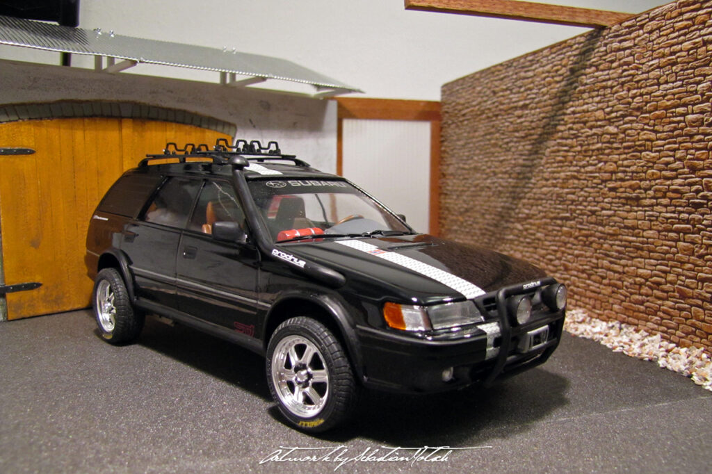 Subaru Legacy Outback Scale Model by Sebastian Motsch