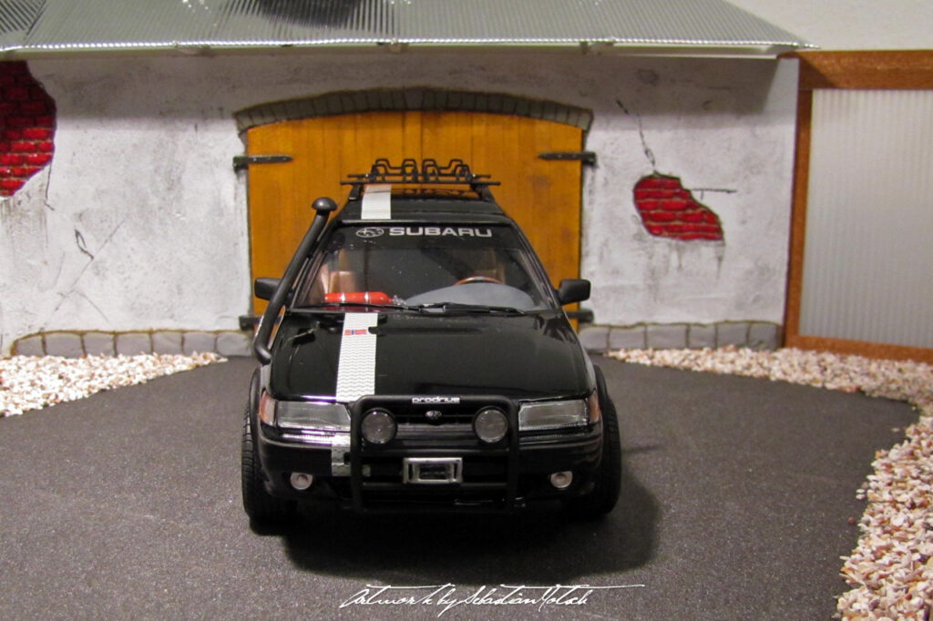 Subaru Legacy Outback Scale Model by Sebastian Motsch