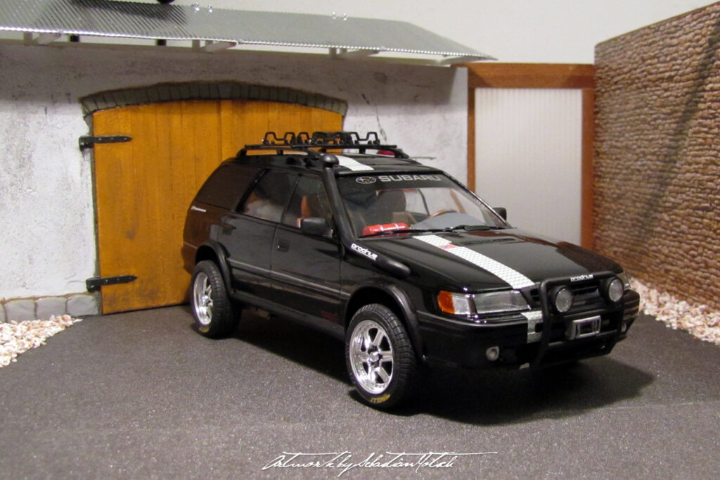 Subaru Legacy Outback Scale Model by Sebastian Motsch