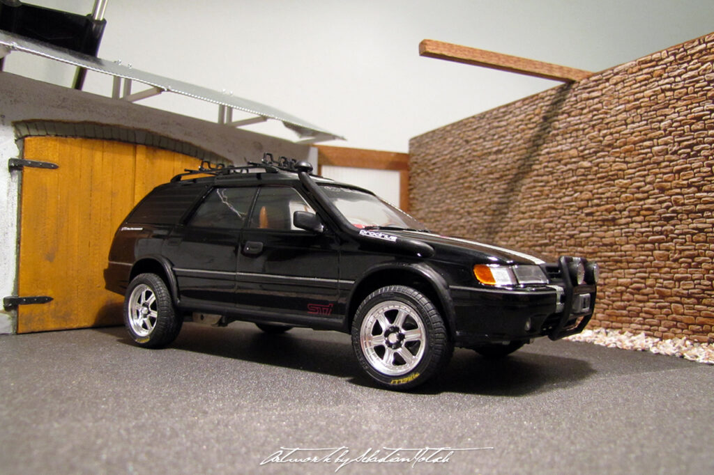 Subaru Legacy Outback Scale Model by Sebastian Motsch