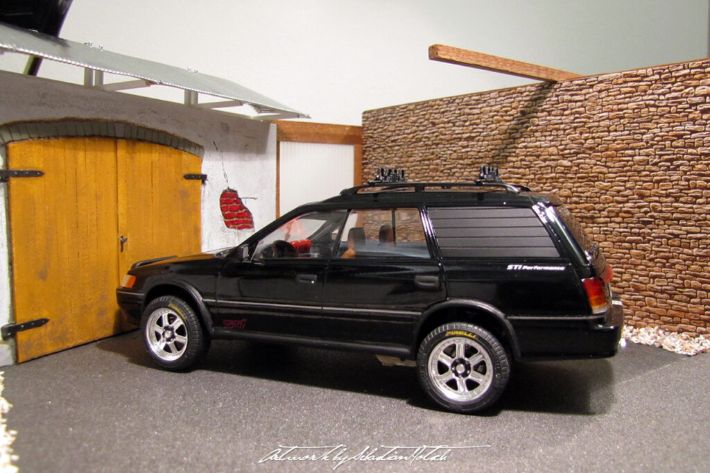 Subaru Legacy Outback Scale Model by Sebastian Motsch