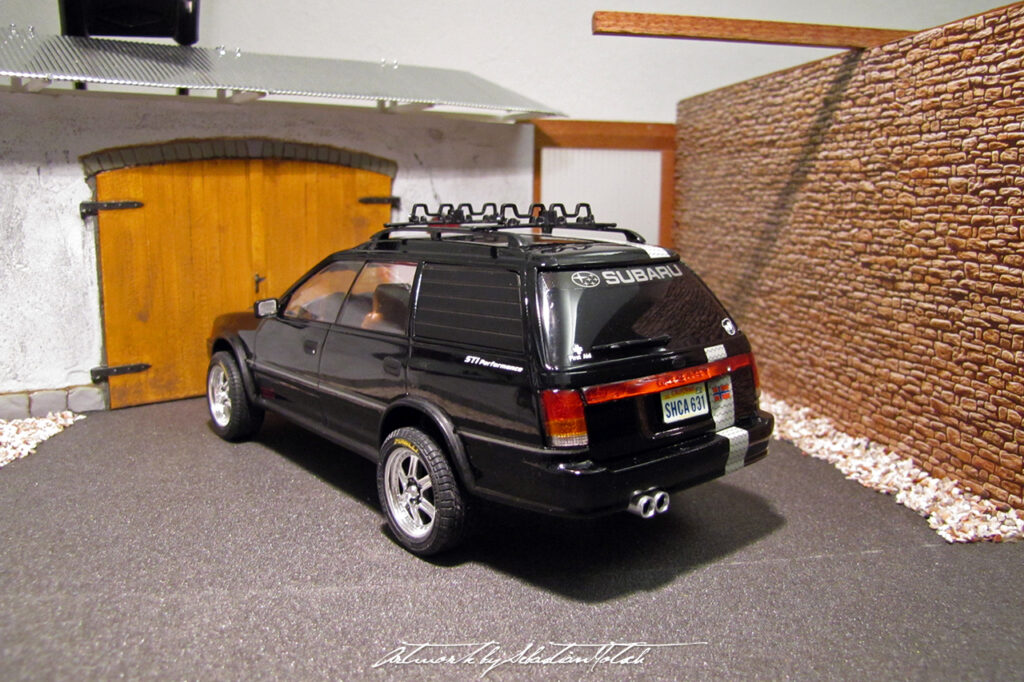 Subaru Legacy Outback Scale Model by Sebastian Motsch