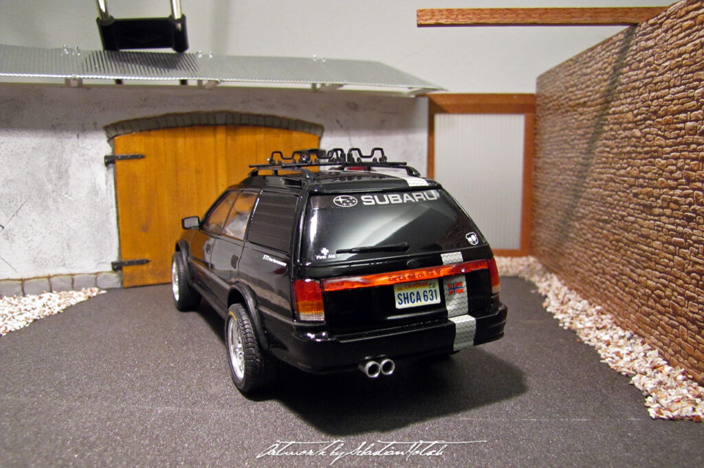 Subaru Legacy Outback Scale Model by Sebastian Motsch