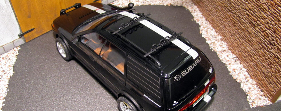 Subaru Legacy Outback Scale Model by Sebastian Motsch