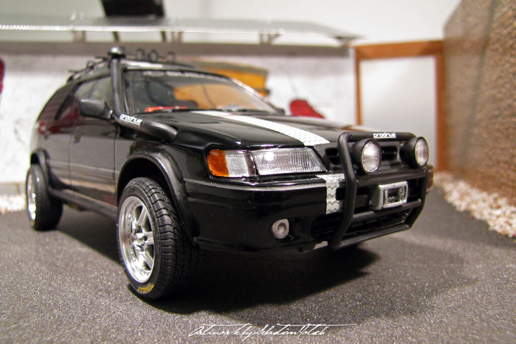 Subaru Legacy Outback Scale Model by Sebastian Motsch