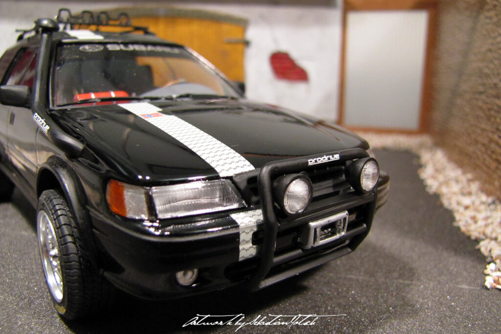 Subaru Legacy Outback Scale Model by Sebastian Motsch