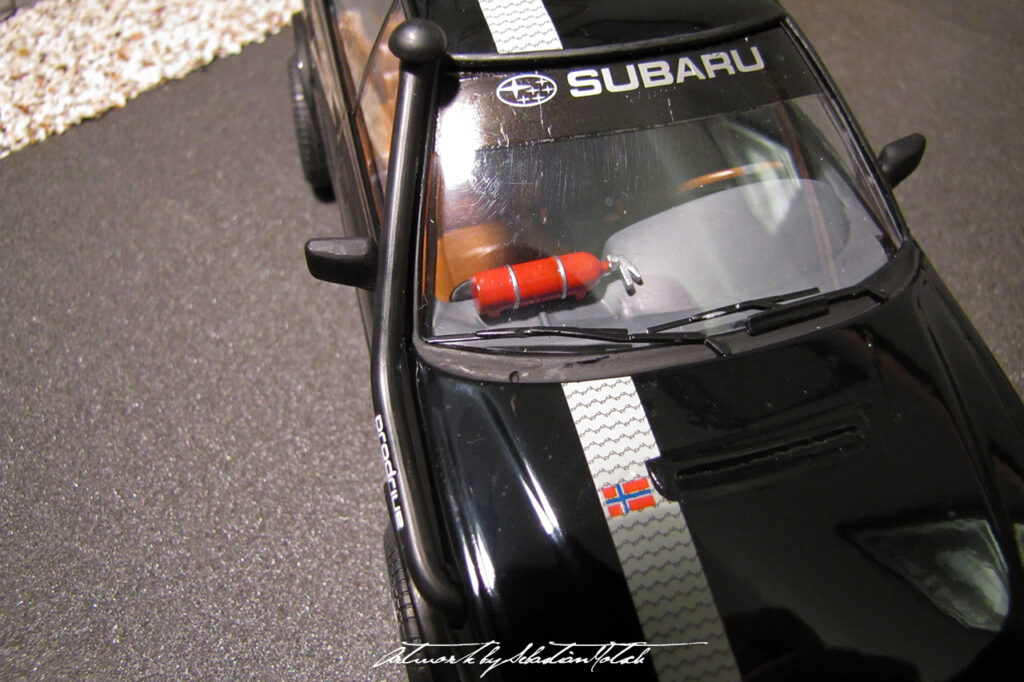 Subaru Legacy Outback Scale Model by Sebastian Motsch